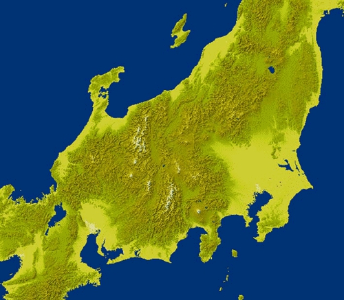 木村図芸社 イラストレーション 地図 日本地図イラスト